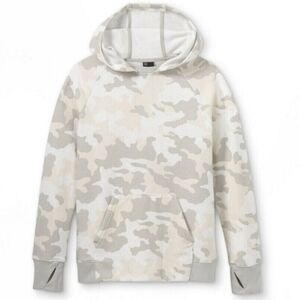 White and Gray Camo Hoodie - Boys XXL (18) - All in Motion